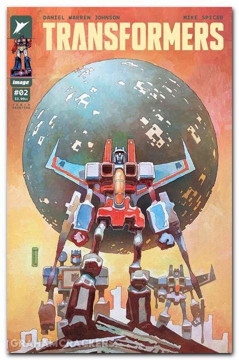 Transformers #2 (2023) tenth print cover g fejzula variant