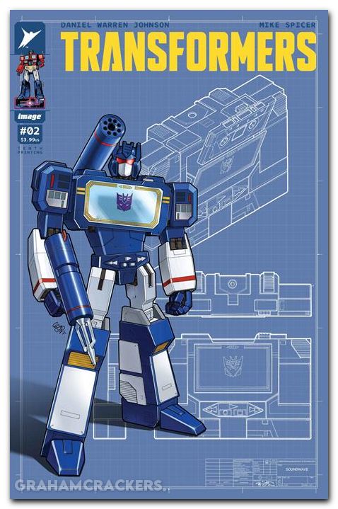 Transformers #2 (2023) tenth print cover i su variant