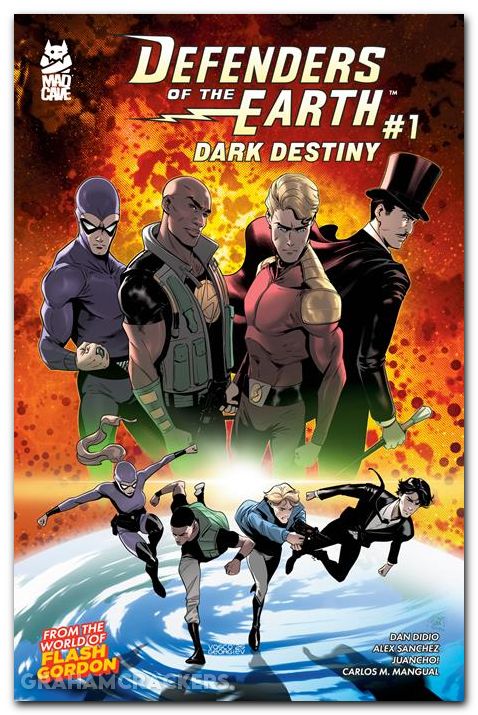 Defenders Of The Earth Dark Destiny #1 (2025) cover b georgiev variant