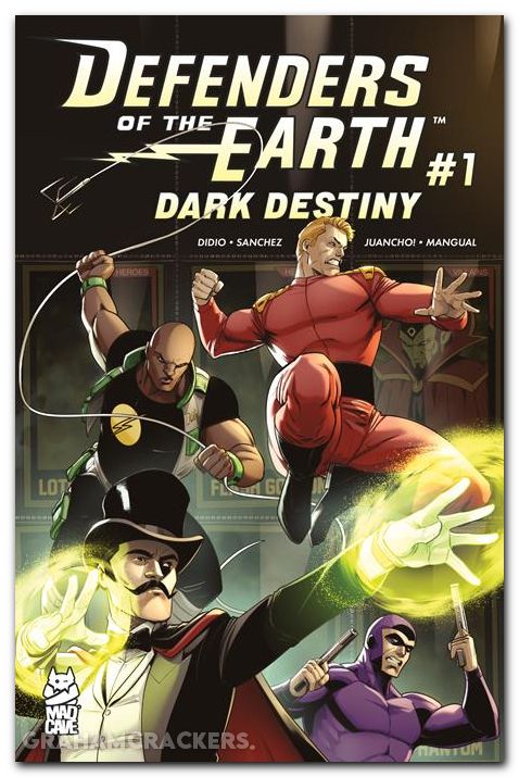 Defenders Of The Earth Dark Destiny #1 (2025) cover c quinn unlockable variant