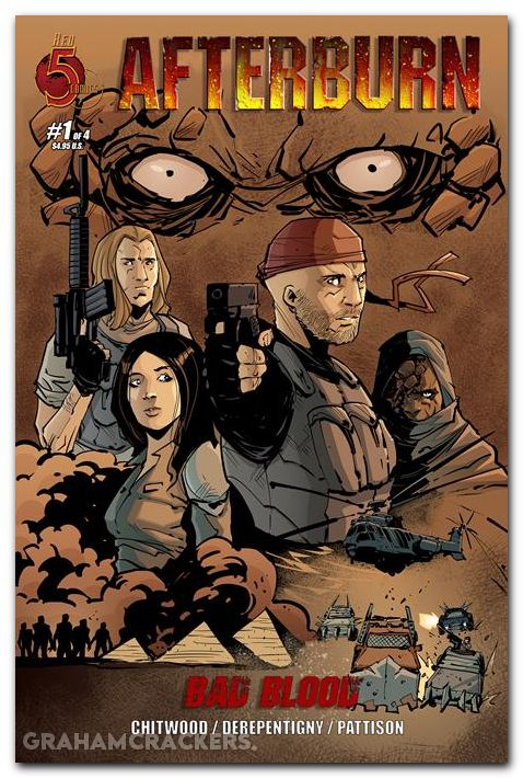 Afterburn Bad Blood #1 (2025) cover a