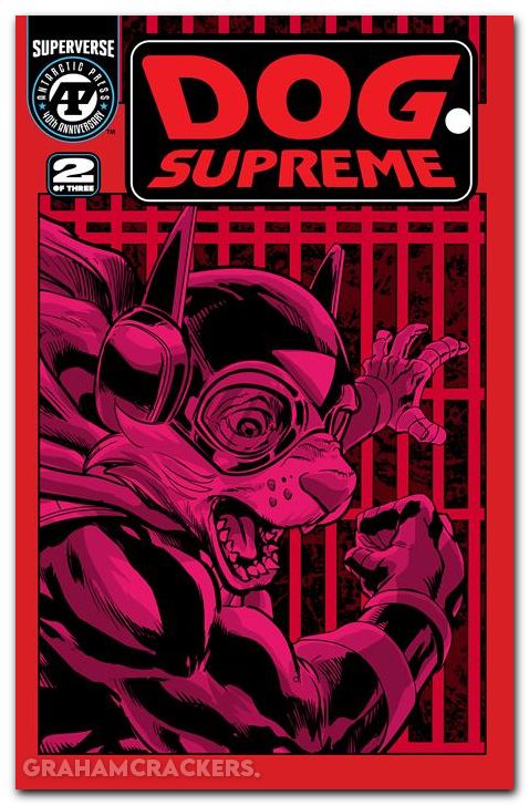 Dog Supreme #2 (2025) cover b denham chrome foil variant