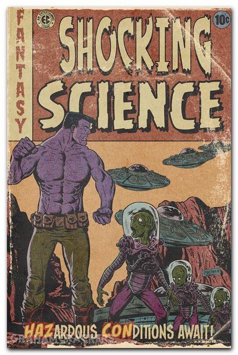 Hazcon #2 (2025) cover b poliwko ec monster homage variant