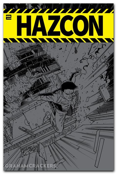 Hazcon #2 (2025) cover d hadiwidjaja uv embossed black on black variant