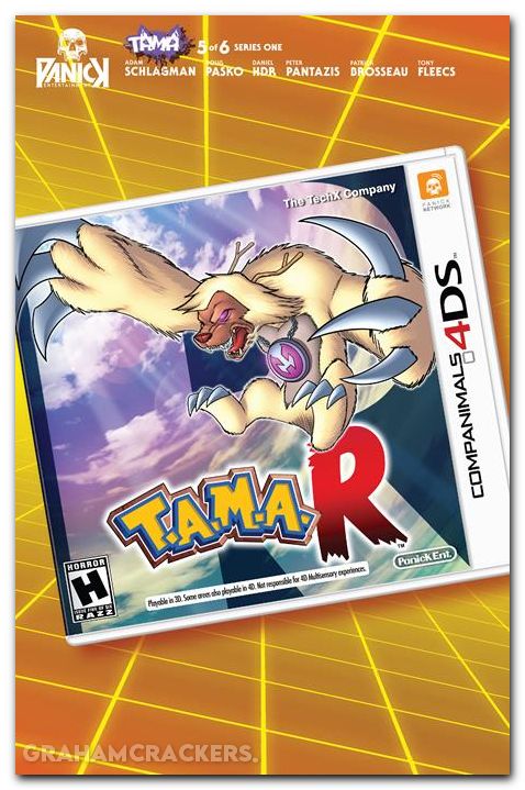 Tama #5 (2025) cover c fleecs videogame homage variant