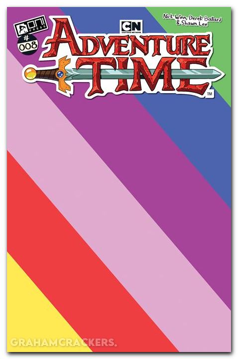 Adventure Time #8 (2025) cover c lady rainicorn rainbow sketch variant