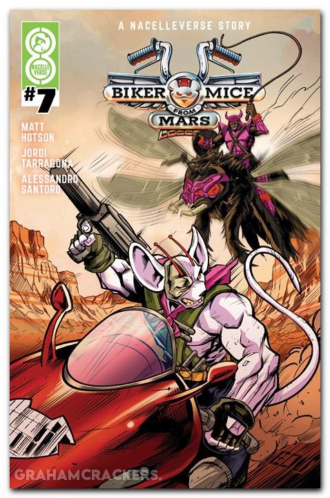 Biker Mice From Mars #7 (2025) cover a