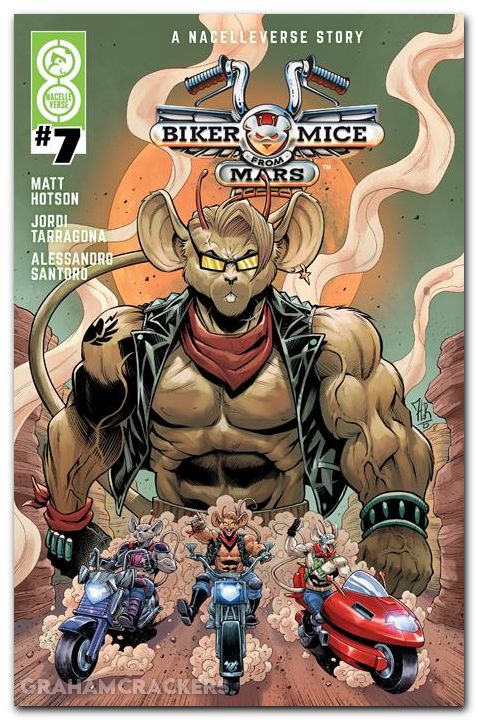 Biker Mice From Mars #7 (2025) cover c tarragona variant