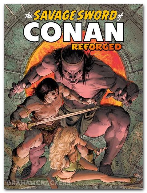 Savage Sword Of Conan Reforged #2 (2025) cover c zircher foil variant