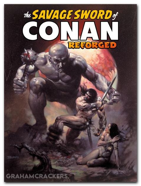 Savage Sword Of Conan Reforged #2 (2025) cover b vallejo variant