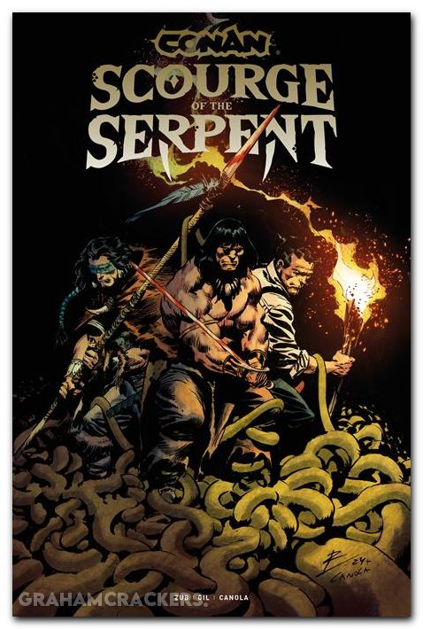 Conan The Barbarian Scourge Of The Serpent #4 (2025) cover a