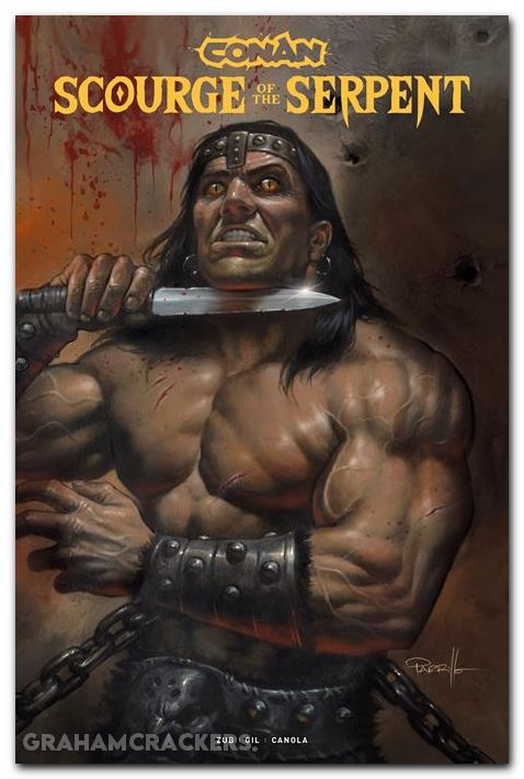 Conan The Barbarian Scourge Of The Serpent #4 (2025) cover b parrillo variant