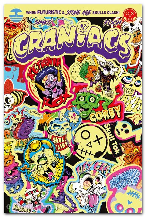 Craniacs #3 (2025) cover c simko collage variant