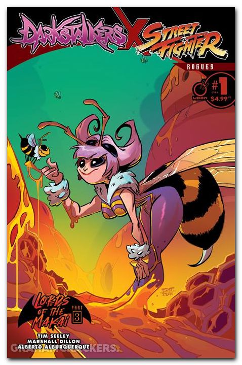 Darkstalkers X Street Fighter Rogues #1 (2025) cover b bean variant