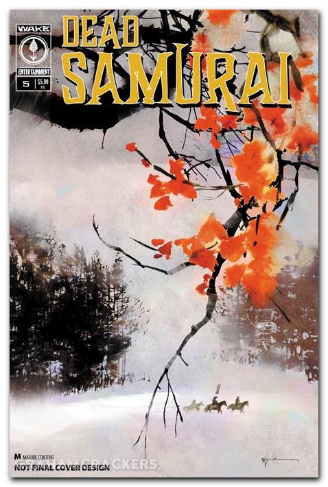 Dead Samurai #5 cover a
