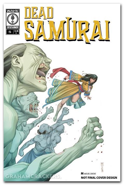 Dead Samurai #5 cover b santos variant