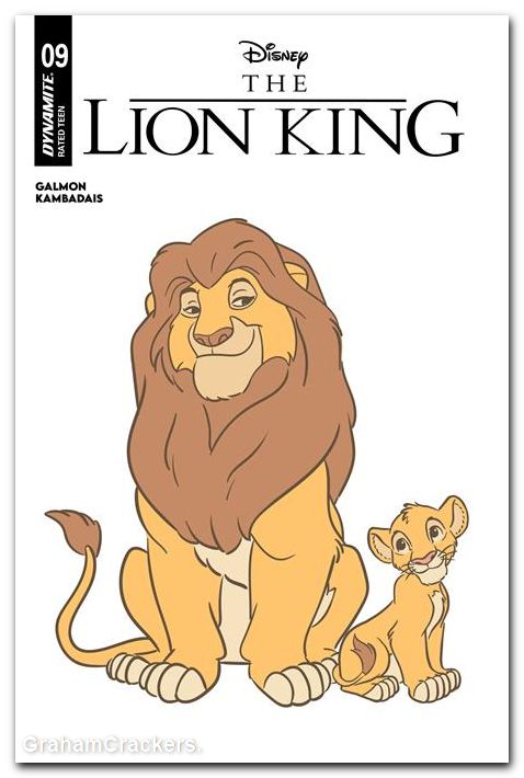 Lion King #9 (2025) cover b storybook art variant