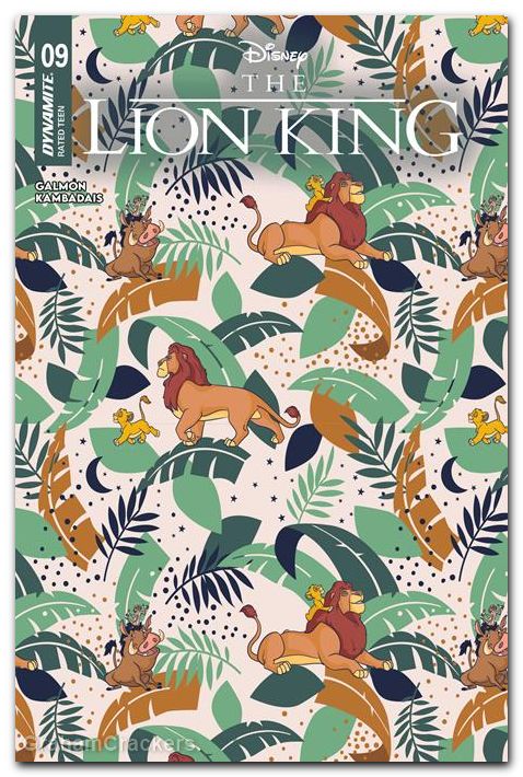 Lion King #9 (2025) cover d wrapping paper variant