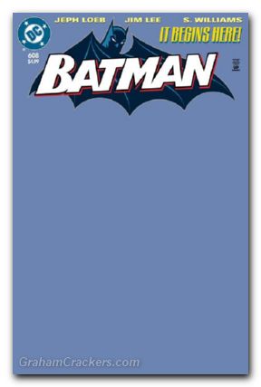 Batman #608 (1940) 2025 facsimile edition cover c blank variant