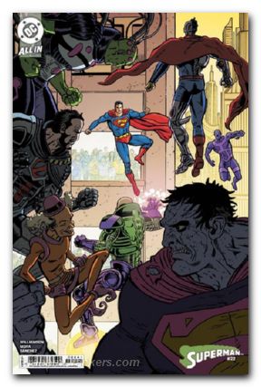 Superman #22 (2023) cover f lapham variant