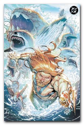 Aquaman #1 (2025) cover d walker deep sea gloss foil variant