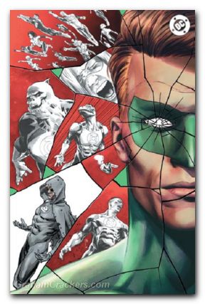 Green Lantern Fractured Spectrum #1 (2025) cover c blanco foil variant