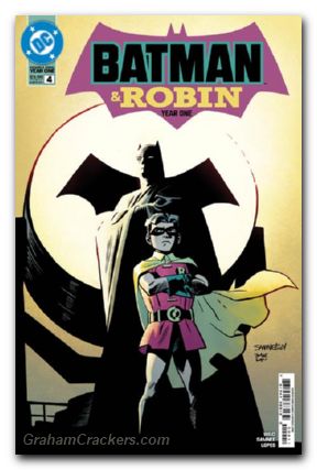 Batman And Robin Year One #4 (2024) cover a