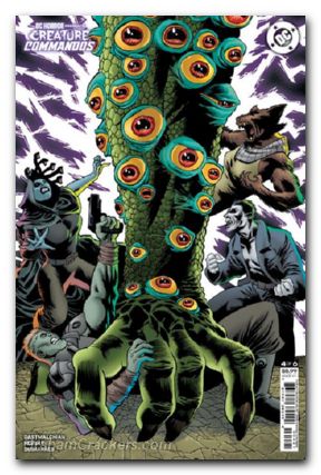 DC Horror Presents Creature Commandos #4 (2024) cover b jones variant