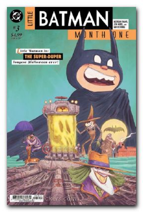 Little Batman Month One #3 (2024) cover a