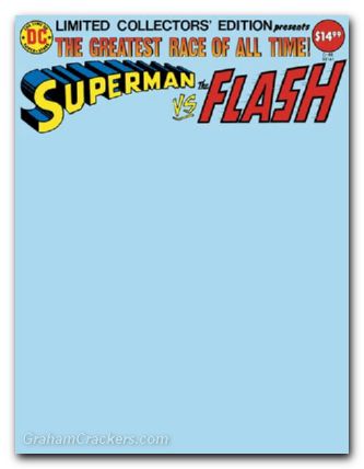 Limited Collectors Edition #48 (1972) 2025 facsimile edition cover c blank variant