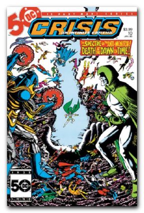 Crisis On Infinite Earths #10 (1985) 2024 facsimile edition cover a