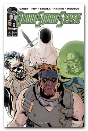 Blood Squad Seven #6 cover a