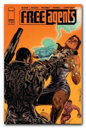 Free Agents #7 cover a