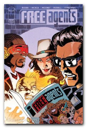 Free Agents #7 cover c fry variant