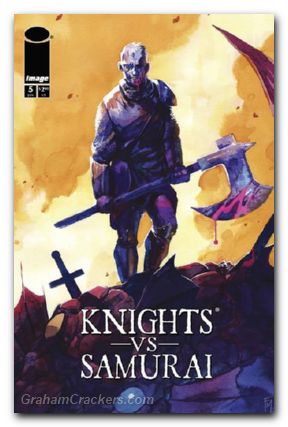 Knights Vs Samurai #5 cover b mele variant