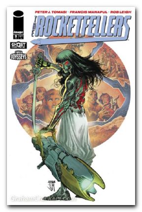 Rocketfellers #3 (2024) cover a