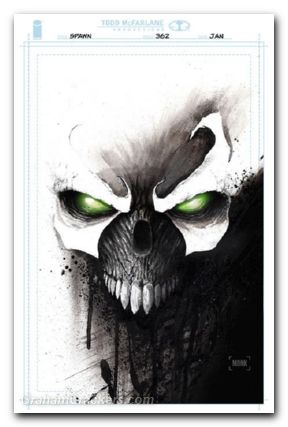 Spawn #362 (1992) cover c monk virgin variant