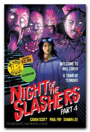 Night Of The Slashers #4 cover b fleecs variant