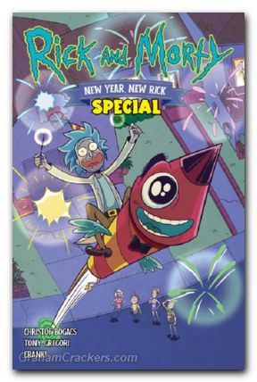 Rick And Morty New Year New Rick Special #1 (2025) cover c burrini variant