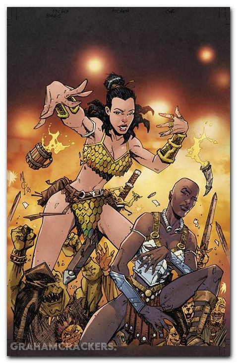 Babs The Black Road South #1 (2026) cover b mccrea unlockable variant