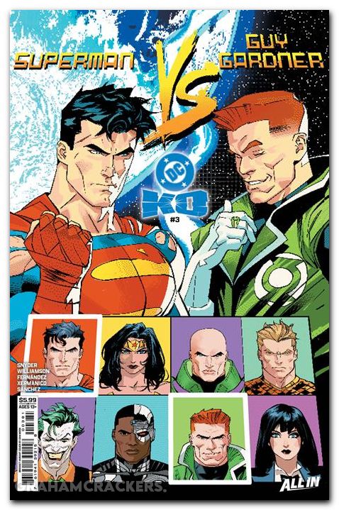 DC KO #3 (2025) cover g mora bracket variant