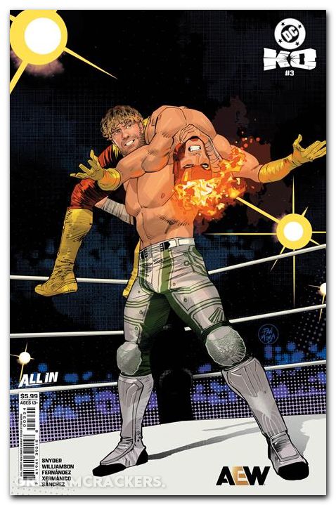 DC KO #3 (2025) cover i mora aew cameo variant