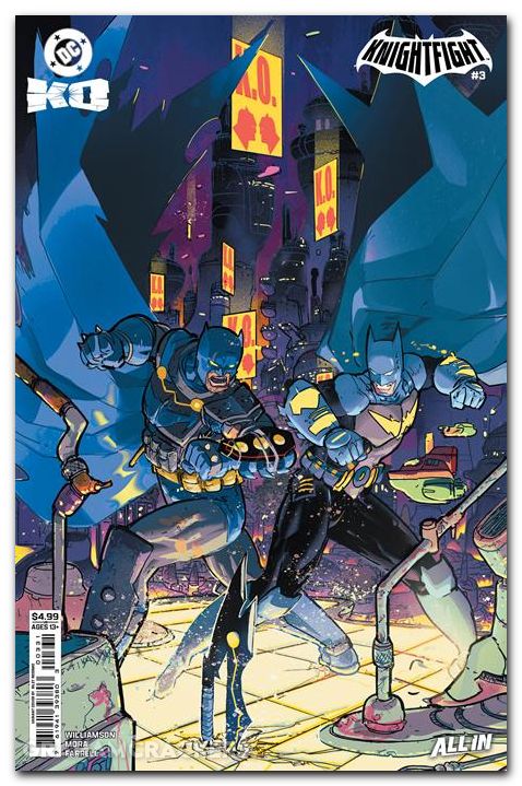DC KO Knightfight #3 (2025) cover d rossmo variant