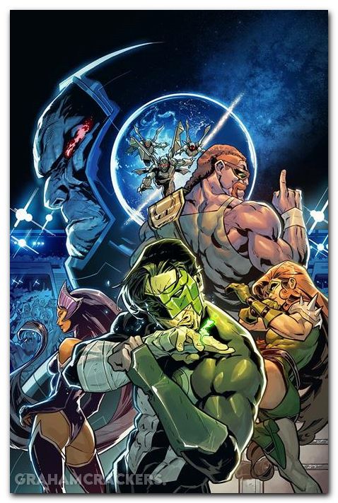 DC KO Green Lantern Galactic Slam