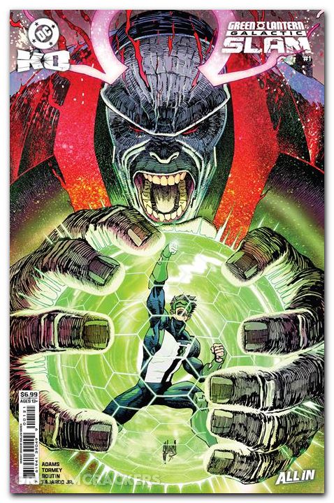 DC KO Green Lantern Galactic Slam #1 (2026) cover b march variant