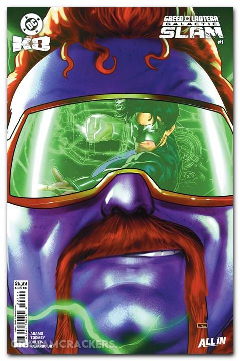DC KO Green Lantern Galactic Slam #1 (2026) cover d clarke variant