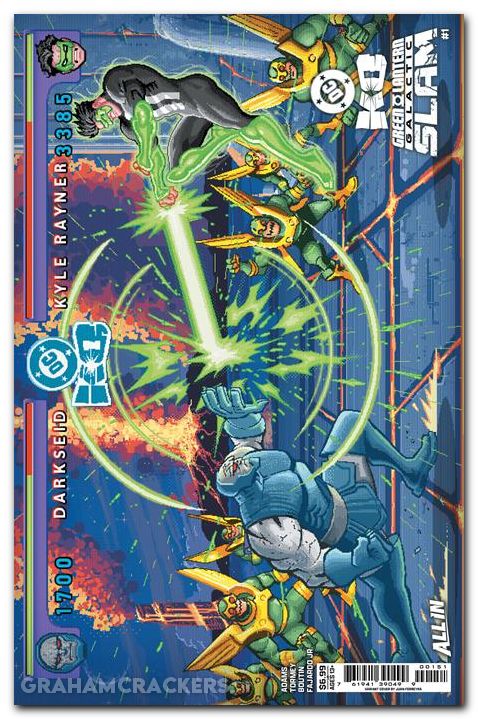 DC KO Green Lantern Galactic Slam #1 (2026) cover e ferreyra wraparound variant