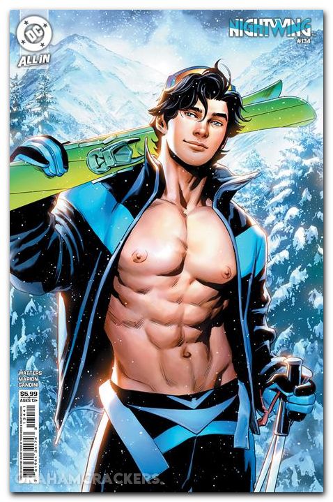 Nightwing #134 (2016) cover e moore sweater weather variant
