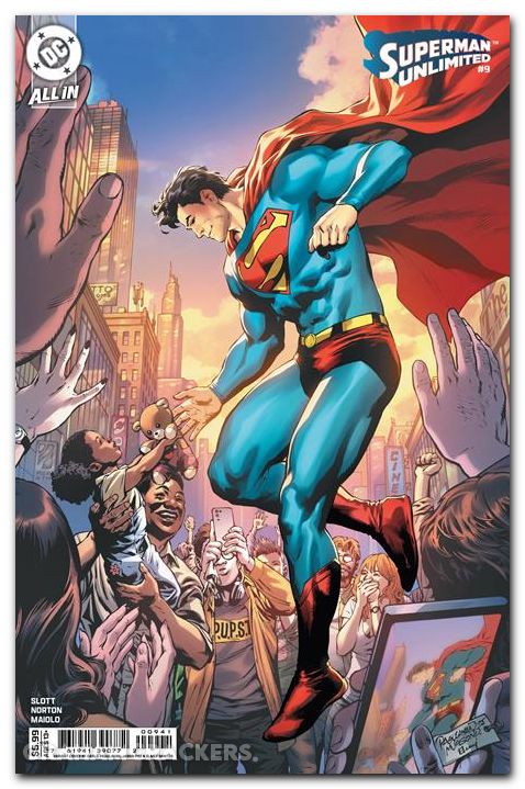 Superman Unlimited #9 (2025) cover d pagulayan variant