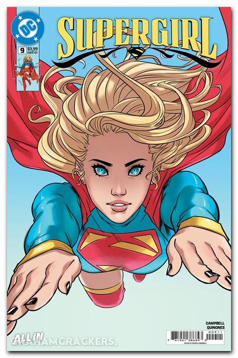 Supergirl #9 (2025) cover a